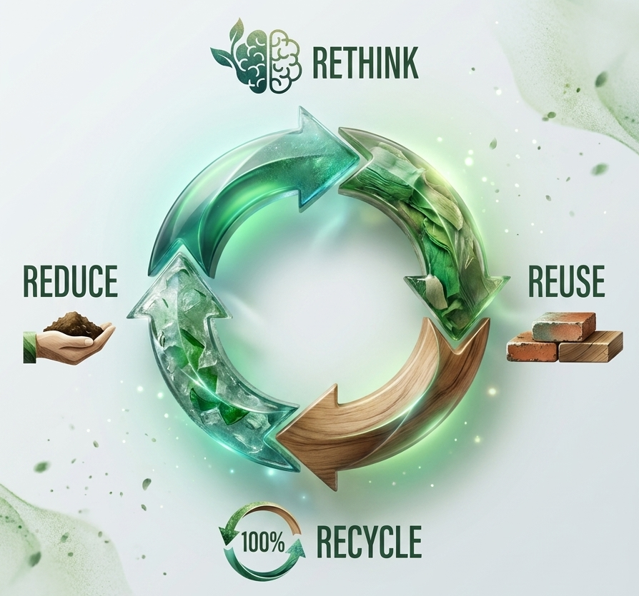 Cel projektu: Rethink, Reduce, Reuse i Recycle