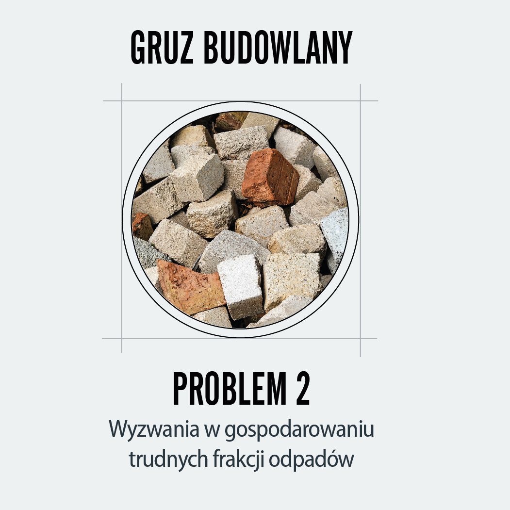 Gruz budowlany jako trudna frakcja odpadów